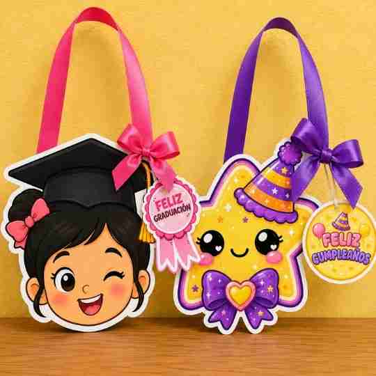 Etiquetas para regalos kawaii