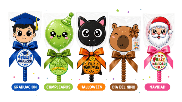 Regalos para Graduación, Cumpleaños, Halloween, Día del Niño y Navidad